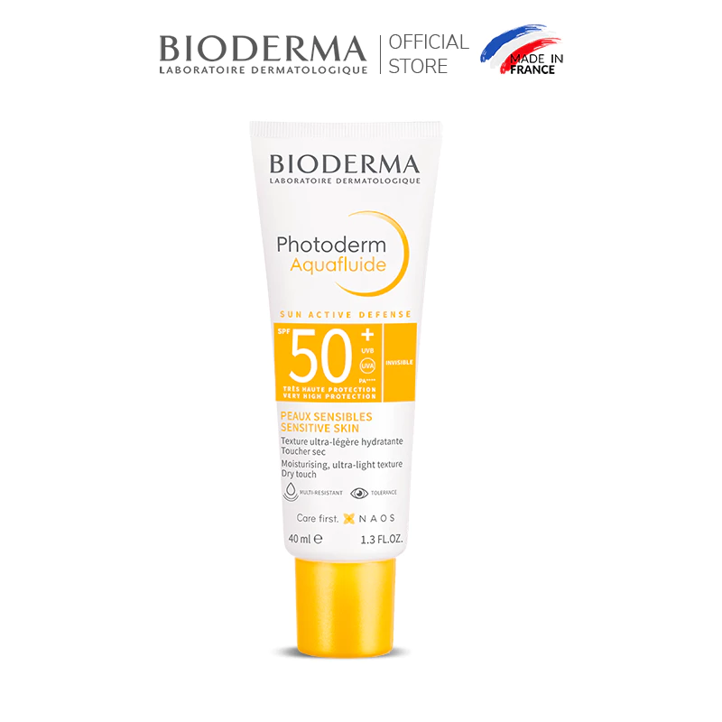 Bioderma Photoderm Aquafluide SPF50+ Claire 40ml [Màu da Tự nhiên]