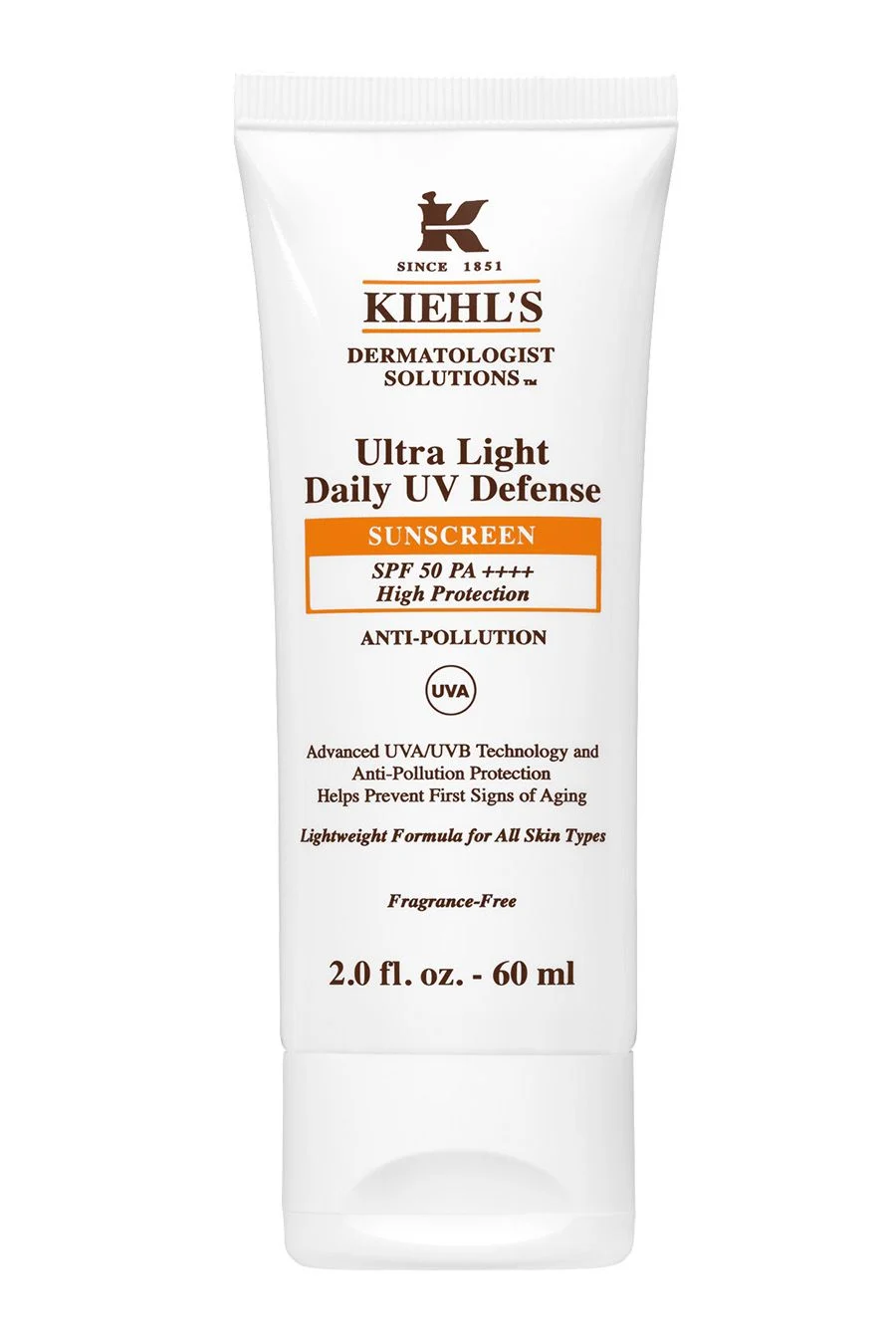 Kiehl’s Ultra Light Daily UV Defense SPF 50 PA++++