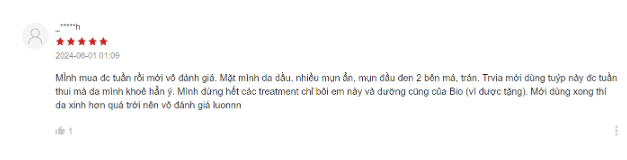 Một số đánh giá của khách hàng về sản phẩm: 