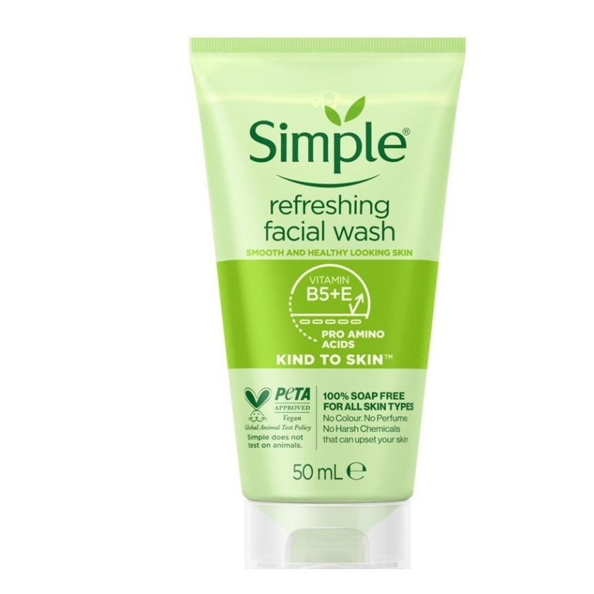 Simple Refreshing Facial Wash