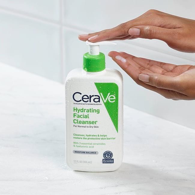 Sữa Rửa Mặt Cho Da Khô Cerave Hydrating Facial Cleanser