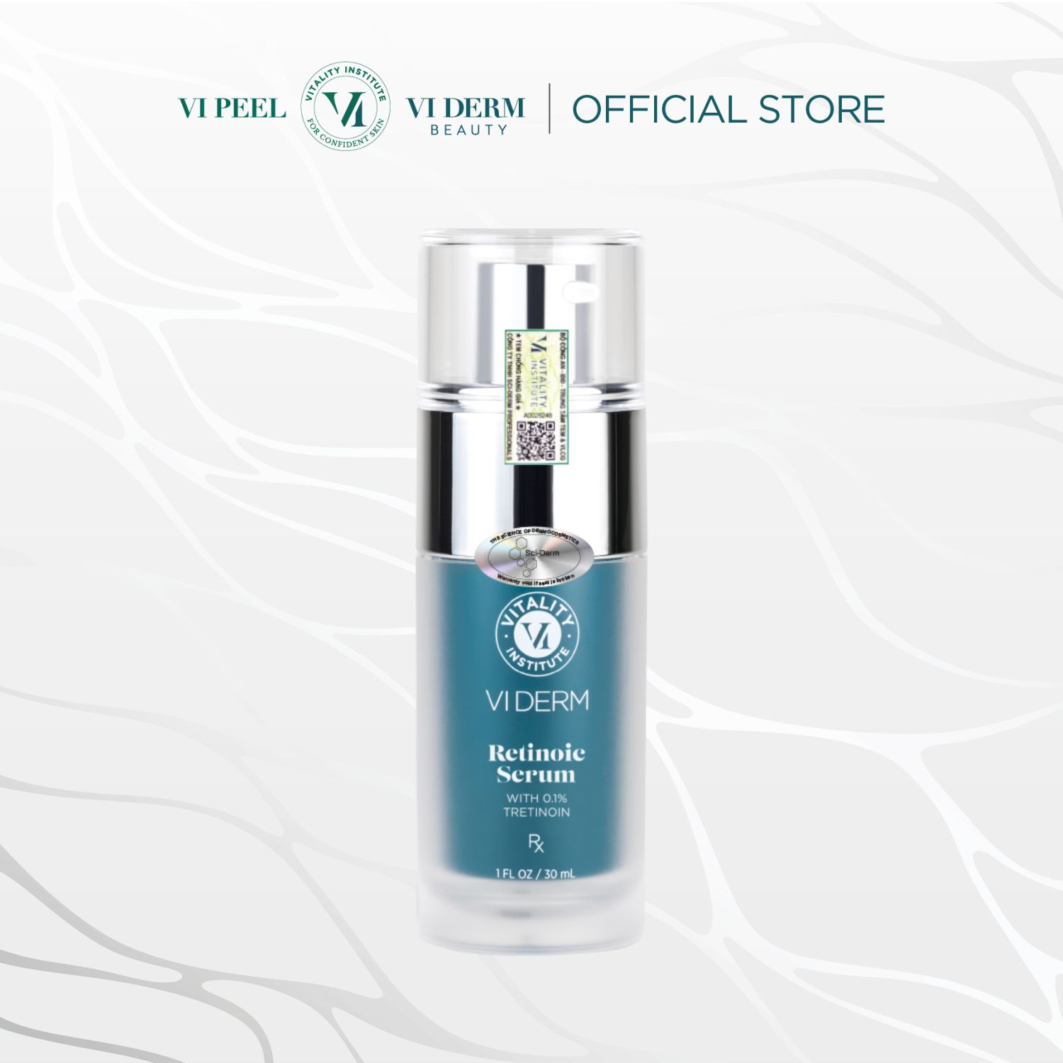 Serum Trẻ Hóa Da, Hỗ Trợ Giảm Mụn VI Derm Retinoic Serum Rx