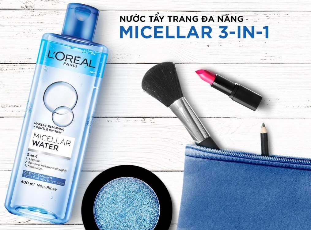 nước tẩy trang l'Oreal