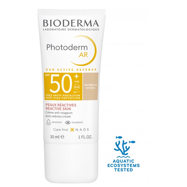 Kem chống nắng giúp làm dịu mẩn đỏ và đều màu da Bioderma Photoderm AR SPF50+