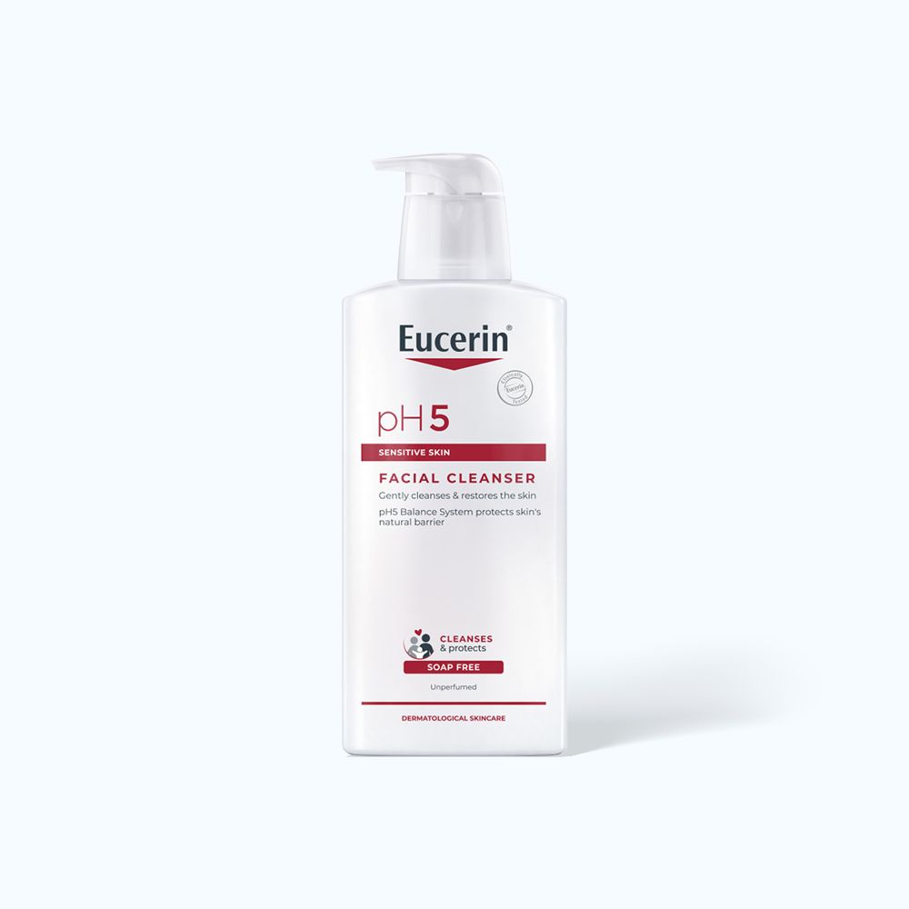 Sữa Rửa Mặt Eucerin pH5 dành cho da nhạy cảm