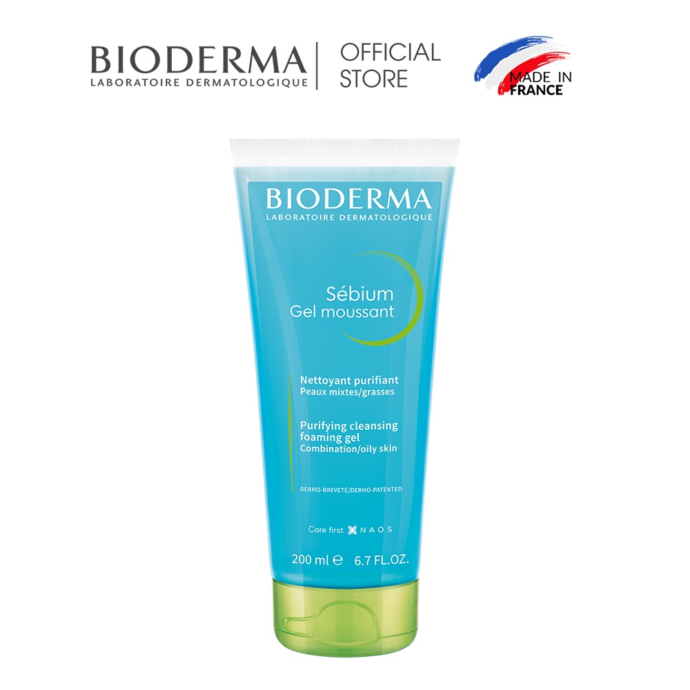 Gel Rửa Mặt Bioderma Sebium Gel Moussan