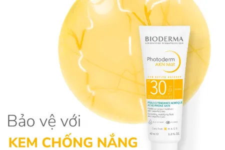 Kem chống nắng Bioderma Photoderm AKN MAT SPF 30