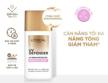 kem chống nắng nâng tone loreal